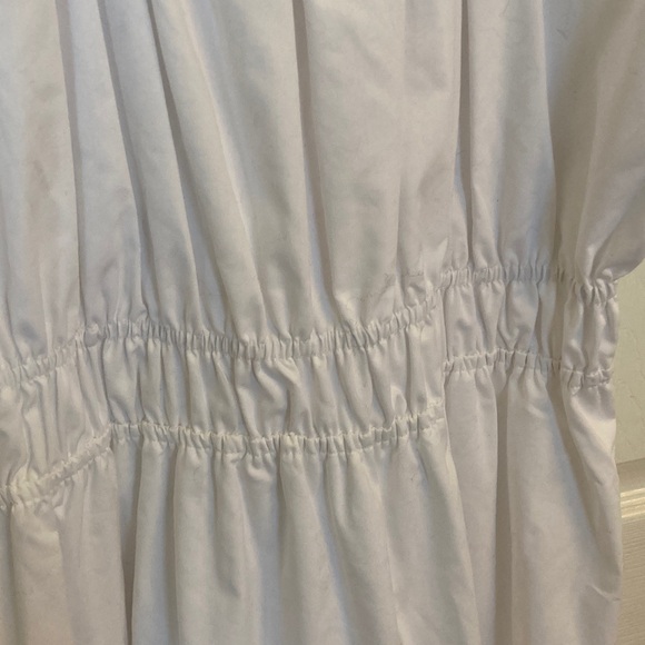 Nanette Lepore White Eyelet Peasant Dress - Picture 5 of 8